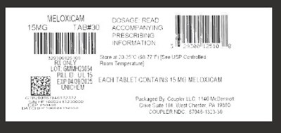 Label (Meloxicam 15mg)